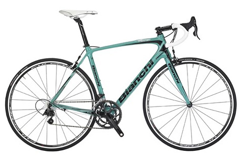 Intenso Campagnolo Veloce 10sp Compact - Bianchi