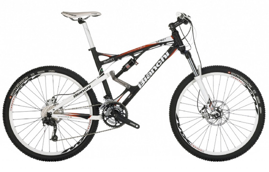 SPIRIT 8200 Alu FS 120mm SLX/Deore Disc - Bianchi