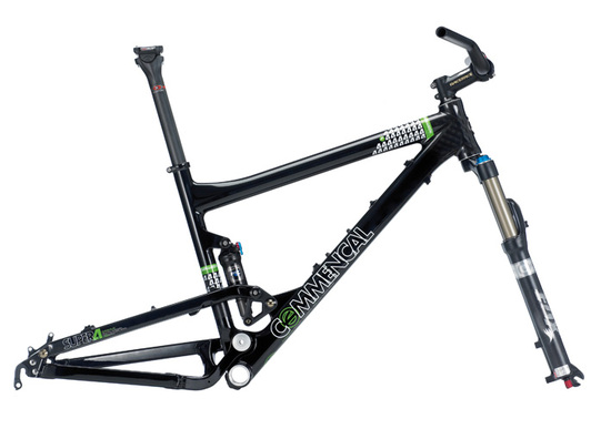 Super 4 Carbon Factory Framekit - Commencal