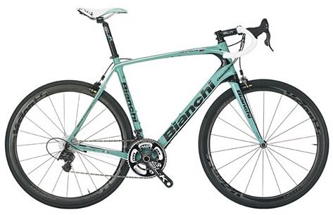 Infinito CV Campagnolo Super Record 11sp Compact - Bianchi