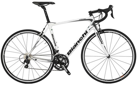 Intenso Shimano Ultegra 11v Compact - Bianchi