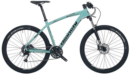 Kuma 27.1 Shimano Deore/Alivio 3x9 - Bianchi