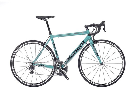 Freccia Celeste Ultegra 11v Compact 52/36 - Bianchi