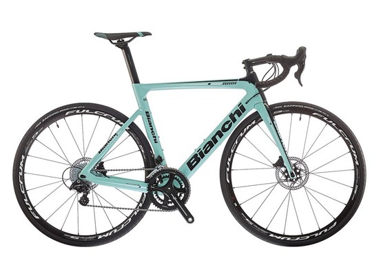 Aria Disc Potenza 11v Compact 52/36 - Bianchi